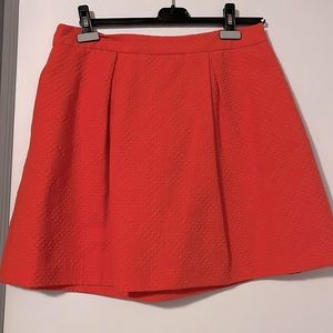 Trina Turk orange size 10 skirt with pockets